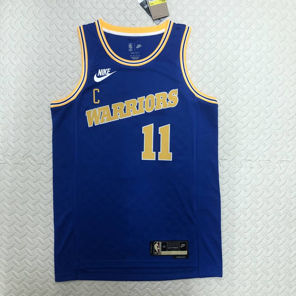 Camiseta Klay Thompson #11 Golden State Warriors 2023 Azul Classic Edition Camiseta Klay Thompson #11 Golden State Warriors 2023 Azul Classic Edition