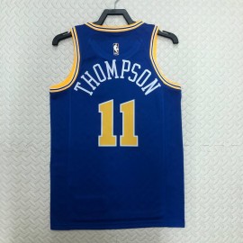 Camiseta Klay Thompson #11 Golden State Warriors 2023 Azul Classic Edition Camiseta Klay Thompson #11 Golden State Warriors 2023 Azul Classic Edition