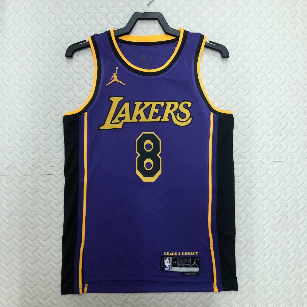 Camiseta Kobe Bryant #8 Los Angeles Lakers 2023 Púrpura Camiseta Kobe Bryant #8 Los Angeles Lakers 2023 Púrpura