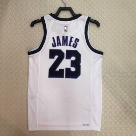 Camiseta Lebron James #23 Los Angeles Lakers 2023 Blanco City Edition Camiseta Lebron James #23 Los Angeles Lakers 2023 Blanco City Edition