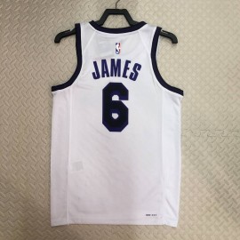 Camiseta Lebron James #6 Los Angeles Lakers 2023 Blanco City Edition Camiseta Lebron James #6 Los Angeles Lakers 2023 Blanco City Edition