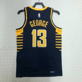 Camiseta Paul George #13 Indiana Pacers 2023 Negro Camiseta Paul George #13 Indiana Pacers 2023 Negro