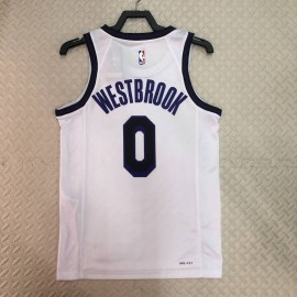 Camiseta Russell Westbrook #0 Los Angeles Lakers 2023 Blanco City Edition Camiseta Russell Westbrook #0 Los Angeles Lakers 2023 Blanco City Edition