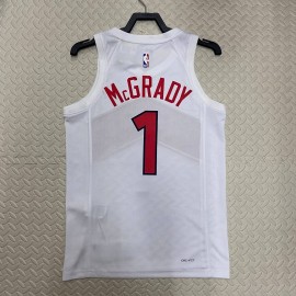 Camiseta Tracy McGrady #1 Toronto Raptors 2023 Blanco Camiseta Tracy McGrady #1 Toronto Raptors 2023 Blanco