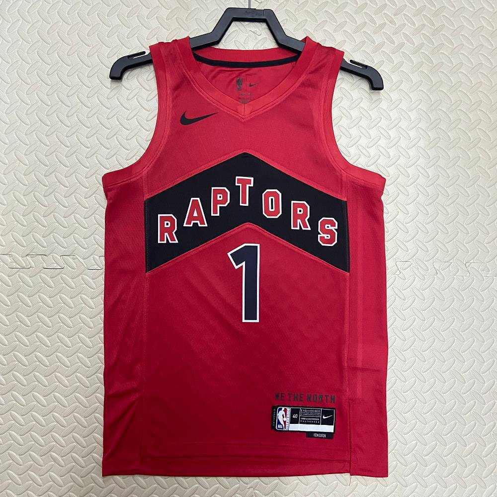 Camiseta Tracy McGrady #1 Toronto Raptors 2023 Rojo Camiseta Tracy McGrady #1 Toronto Raptors 2023 Rojo