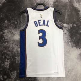 Camiseta Bradley Beal #3 Washington Wizards 2023 Classic Edition Blanco Camiseta Bradley Beal #3 Washington Wizards 2023 Classic Edition Blanco