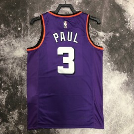 Camiseta Chris Paul #3 Phoenix Suns 2023 Classic Edition Púrpura Camiseta Chris Paul #3 Phoenix Suns 2023 Classic Edition Púrpura