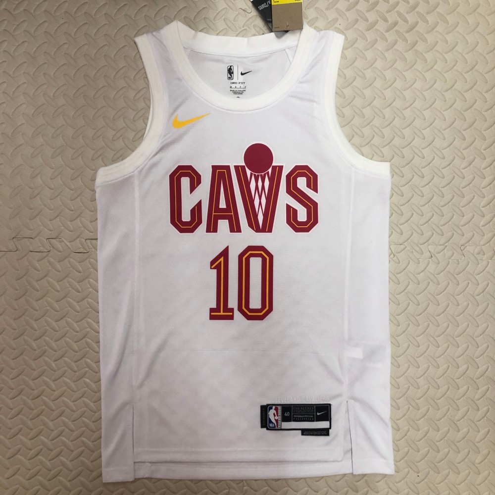 Camiseta Darius Garland #10 Cleveland Cavaliers 2023 Blanco Camiseta Darius Garland #10 Cleveland Cavaliers 2023 Blanco