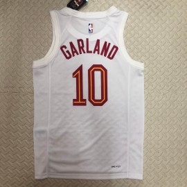 Camiseta Darius Garland #10 Cleveland Cavaliers 2023 Blanco Camiseta Darius Garland #10 Cleveland Cavaliers 2023 Blanco