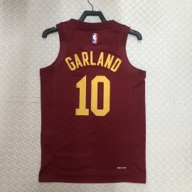 Camiseta Darius Garland #10 Cleveland Cavaliers 2023 Rojo Camiseta Darius Garland #10 Cleveland Cavaliers 2023 Rojo