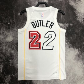 Camiseta Jimmy Butler #22 Miami Heat 2023 City Edition Blanco Camiseta Jimmy Butler #22 Miami Heat 2023 City Edition Blanco