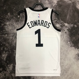 Camiseta Anthony Edwards #1 Minnesota Timberwolves 2023 City Edition Blanco Camiseta Anthony Edwards #1 Minnesota Timberwolves 2023 City Edition Blanco