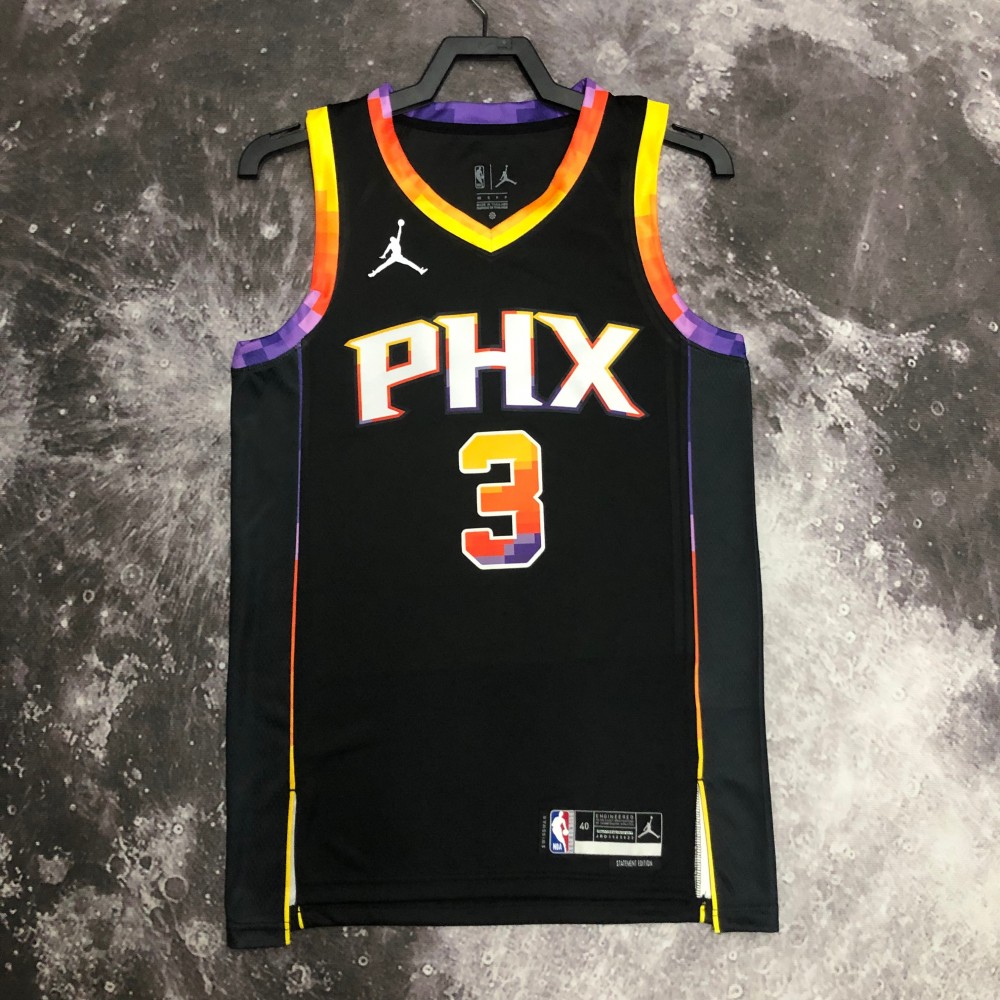 Camiseta Chris Paul #3 Phoenix Suns 2023 Jordan Limited Edition Negro Camiseta Chris Paul #3 Phoenix Suns 2023 Jordan Limited Edition Negro