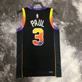 Camiseta Chris Paul #3 Phoenix Suns 2023 Jordan Limited Edition Negro Camiseta Chris Paul #3 Phoenix Suns 2023 Jordan Limited Edition Negro
