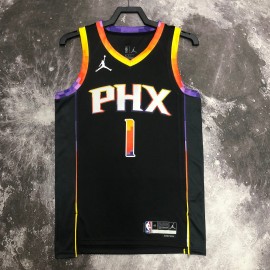 Camiseta Devin Booker #1 Phoenix Suns 2023 Jordan Limited Edition Negro
