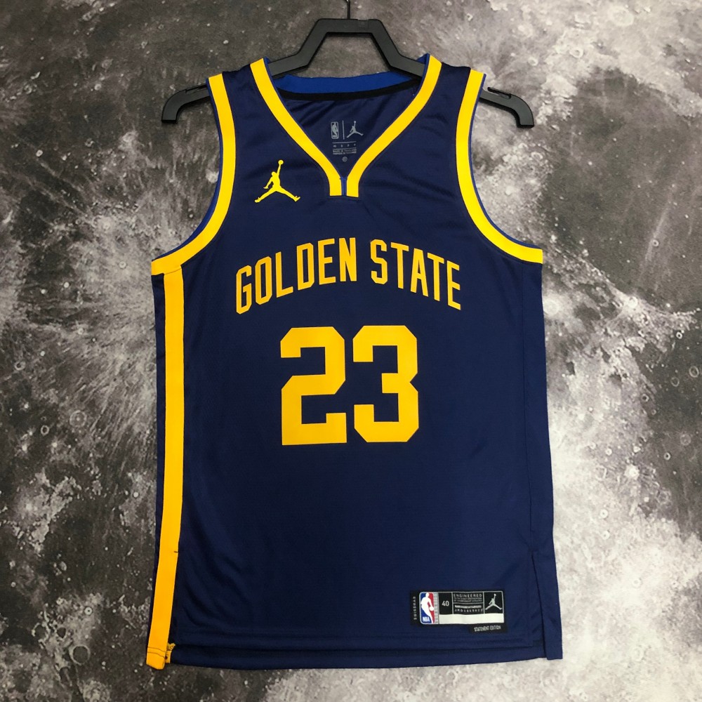 Camiseta Draymond Green #23 Golden State Warriors 2023 Jordan Limited Edition Azul Camiseta Draymond Green #23 Golden State Warriors 2023 Jordan Limited Edition Azul