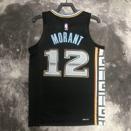 Camiseta Ja Morant #12 Memphis Grizzlies 2023 City Edition Negro Camiseta Ja Morant #12 Memphis Grizzlies 2023 City Edition Negro
