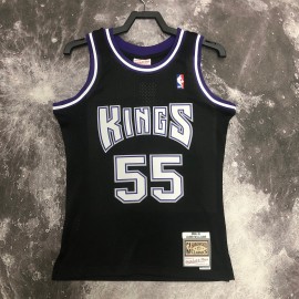 Camiseta Jason Williams #55 Sacramento Kings 2001 Clásico Edition Negro