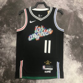 Camiseta John Wall #11 Los Angeles Clippers 2023 City Edition Negro