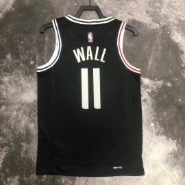 Camiseta John Wall #11 Los Angeles Clippers 2023 City Edition Negro Camiseta John Wall #11 Los Angeles Clippers 2023 City Edition Negro