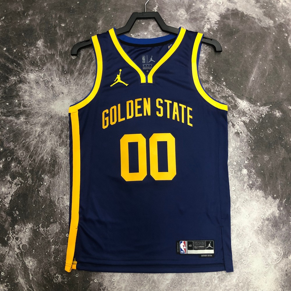 Camiseta Jonathan Kuminga #00 Golden State Warriors 2023 Jordan Limited Edition Azul Camiseta Jonathan Kuminga #00 Golden State Warriors 2023 Jordan Limited Edition Azul