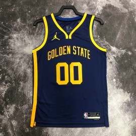 Camiseta Jonathan Kuminga #00 Golden State Warriors 2023 Jordan Limited Edition Azul