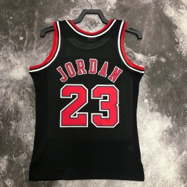 Camiseta Michael Jordan #23 Chicago Bulls 1998 Negro Camiseta Michael Jordan #23 Chicago Bulls 1998 Negro