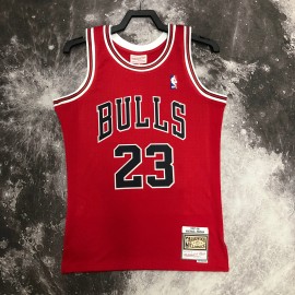 Camiseta Michael Jordan #23 Chicago Bulls 1998 Rojo