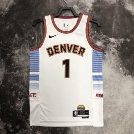 Camiseta Michael Porter Jr. #1 Denver Nuggets 2023 City Edition Blanco