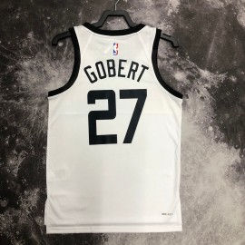 Camiseta Rudy Gobert #27 Minnesota Timberwolves 2023 City Edition Blanco Camiseta Rudy Gobert #27 Minnesota Timberwolves 2023 City Edition Blanco