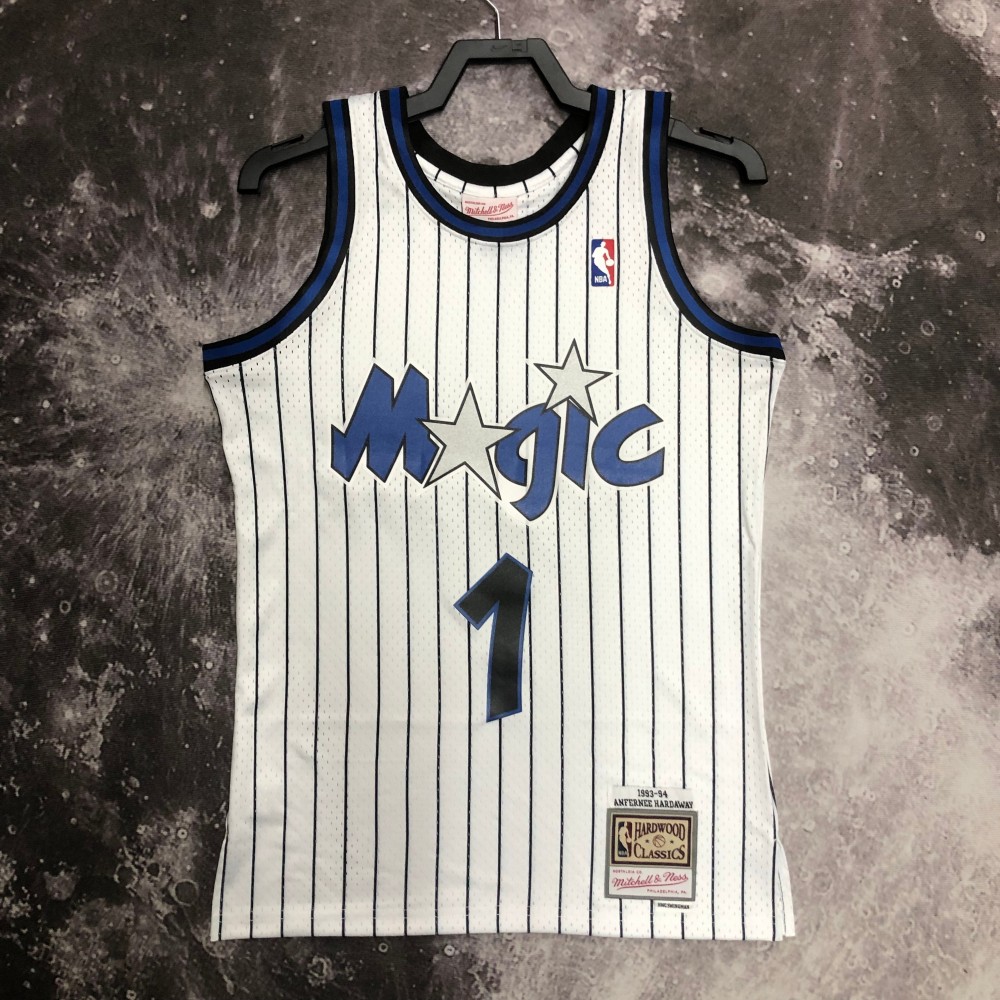 Camiseta Tim Hardaway #1 Orlando Magic 1994 Clásico Edition Blanco