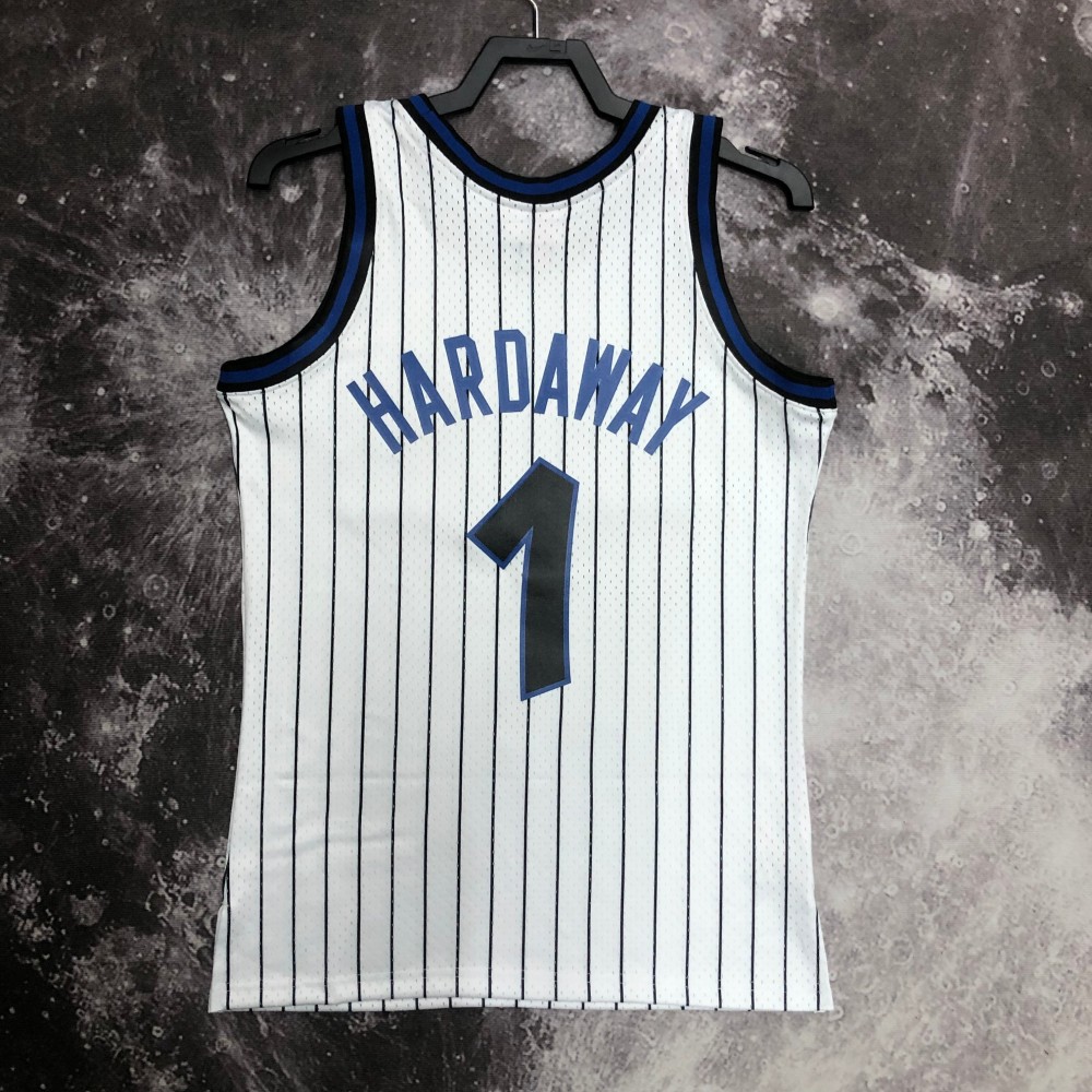 Camiseta Tim Hardaway #1 Orlando Magic 1994 Clásico Edition Blanco Camiseta Tim Hardaway #1 Orlando Magic 1994 Clásico Edition Blanco