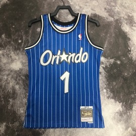 Camiseta Tim Hardaway #1 Orlando Magic 1995 Clásico Edition Azul