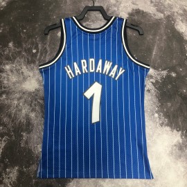 Camiseta Tim Hardaway #1 Orlando Magic 1995 Clásico Edition Azul