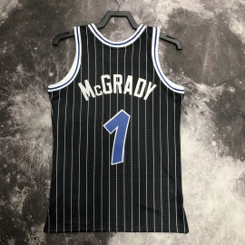 Camiseta Tracy McGrady #1 Orlando Magic 2004 Clásico Edition Negro