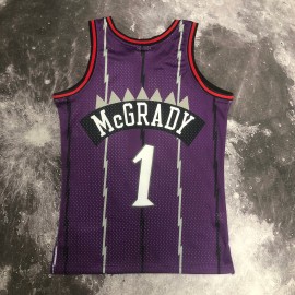 Camiseta Tracy McGrady #1 Toronto Raptors 1999 Clásico Edition Púrpura Camiseta Tracy McGrady #1 Toronto Raptors 1999 Clásico Edition Púrpura