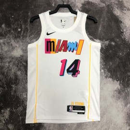 Camiseta Tyler Herro #14 Miami Heat 2023 City Edition Blanco