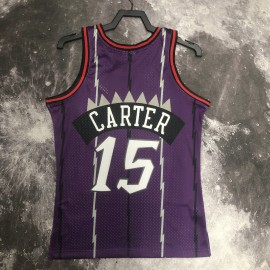 Camiseta Vince Carter #15 Toronto Raptors 1999 Clásico Edition Púrpura Camiseta Vince Carter #15 Toronto Raptors 1999 Clásico Edition Púrpura
