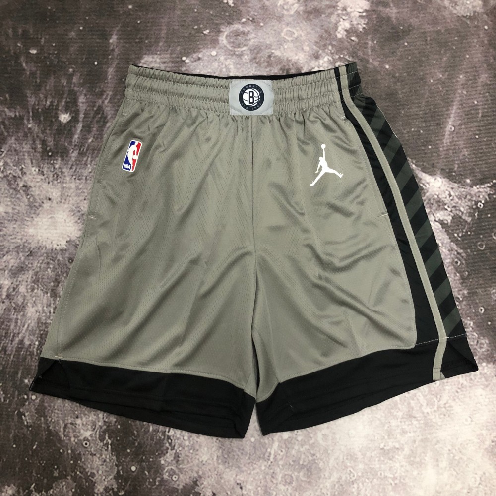 Pantalon Corto Edición Flyer Brooklyn Nets Gris