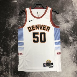 Camiseta Aaron Gordon #50 Denver Nuggets 2023 City Edition Blanco