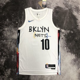 Camiseta Ben Simmons #10 Brooklyn Nets 2023 City Edition Blanco