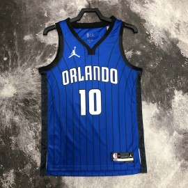 Camiseta Bol Bol #10 Orlando Magic 2023 Edición Flyer Azul