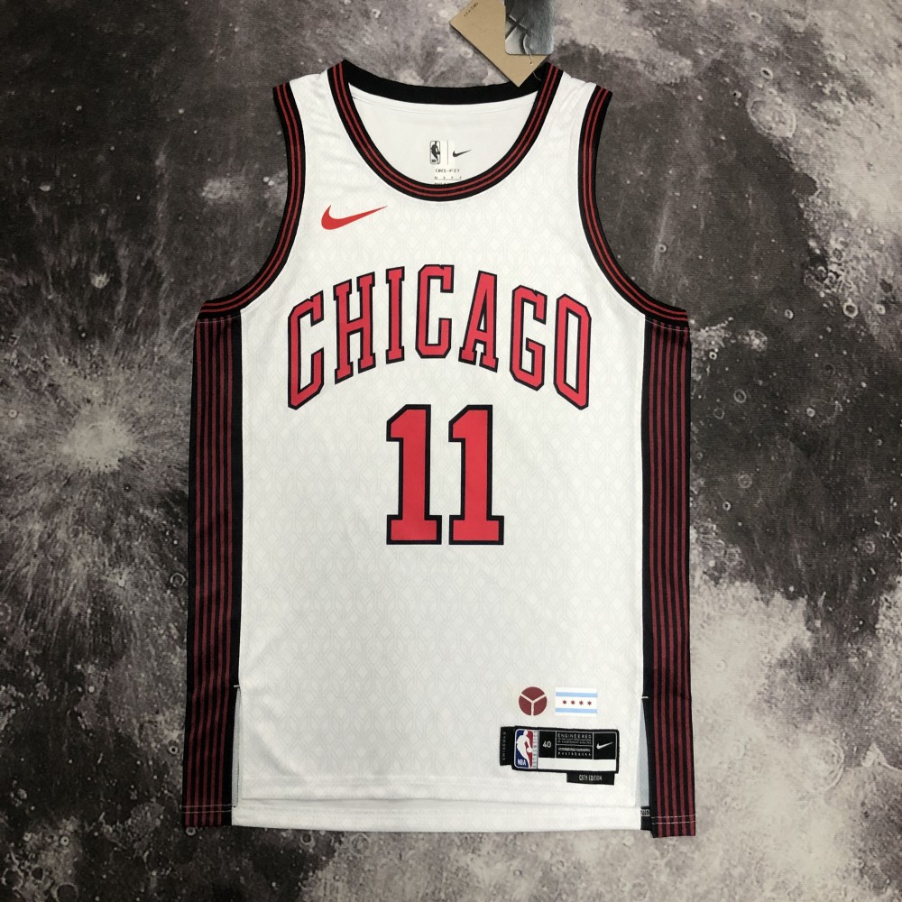 Camiseta DeMar DeRozan #11 Chicago Bulls 2023 City Edition Blanco Camiseta DeMar DeRozan #11 Chicago Bulls 2023 City Edition Blanco
