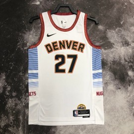 Camiseta Jamal Murray #27 Denver Nuggets 2023 City Edition Blanco