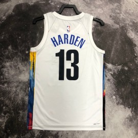 Camiseta James Harden #13 Brooklyn Nets 2023 City Edition Blanco Camiseta James Harden #13 Brooklyn Nets 2023 City Edition Blanco