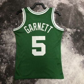 Camiseta Kevin Garnett #5 Boston Celtics 2008 Classic Edition Verde