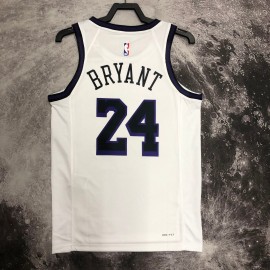 Camiseta Kobe Bryant #24 Los Angeles Lakers 2023 City Edition Blanco Camiseta Kobe Bryant #24 Los Angeles Lakers 2023 City Edition Blanco