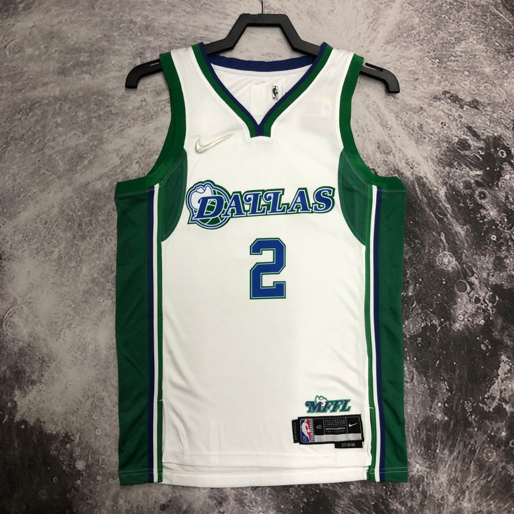Camiseta Kyrie Irving #2 Dallas Mavericks 2022 City Edition Blanco Camiseta Kyrie Irving #2 Dallas Mavericks 2022 City Edition Blanco