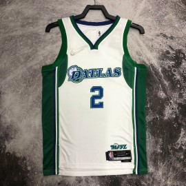 Camiseta Kyrie Irving #2 Dallas Mavericks 2022 City Edition Blanco