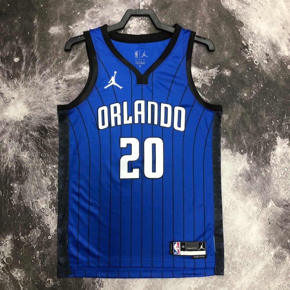 Camiseta Markelle Fultz #20 Orlando Magic 2023 Edición Flyer Azul Camiseta Markelle Fultz #20 Orlando Magic 2023 Edición Flyer Azul